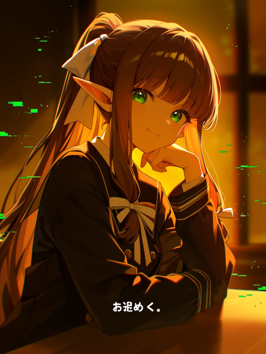 エルフの女の子