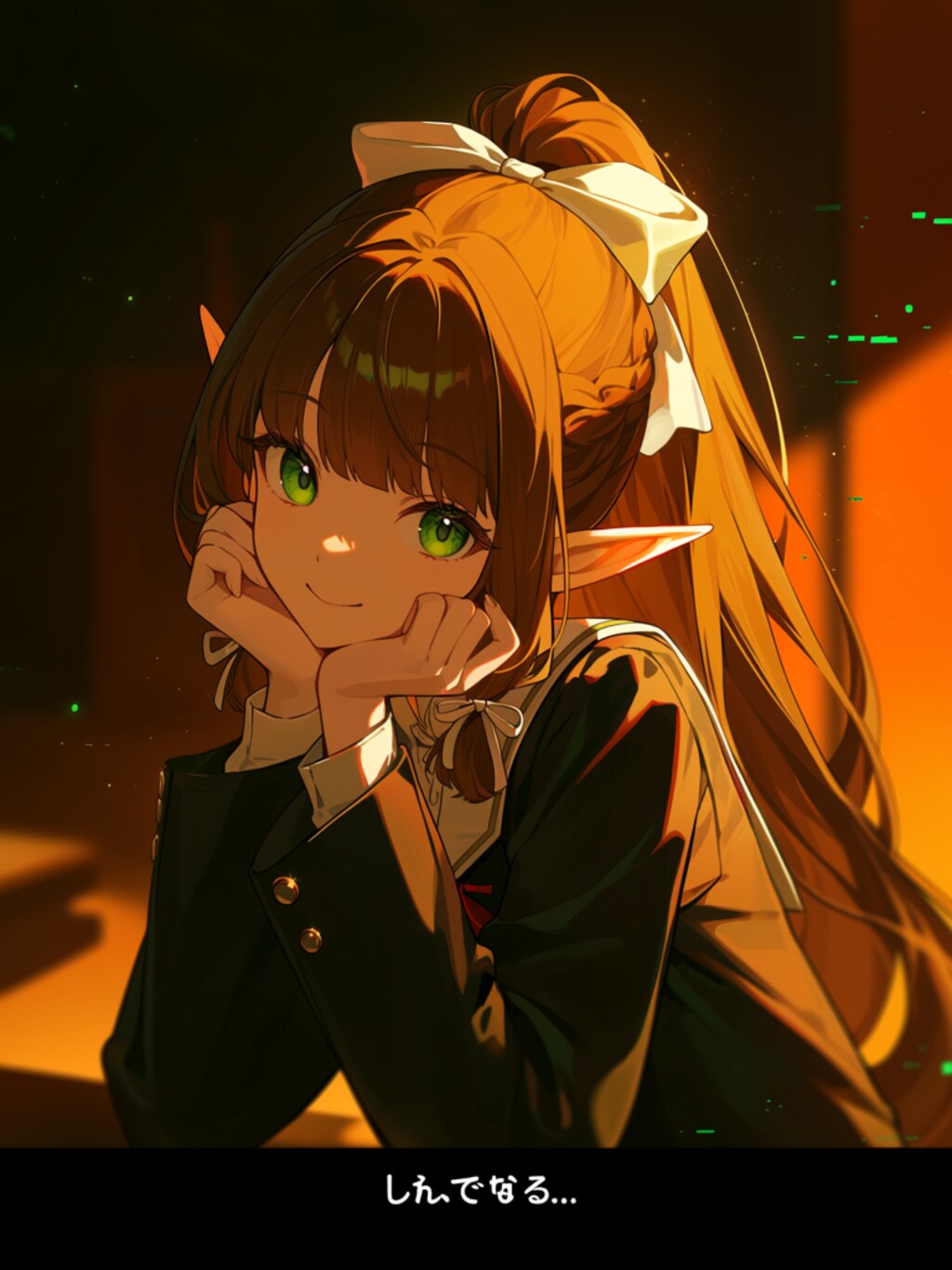 エルフの女の子