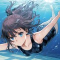 泳ぐ少女 2枚目