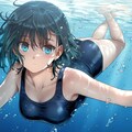 泳ぐ少女 6枚目