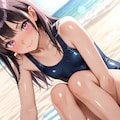 【本日の板野ちゃん】「旧スクール水着ってマニアックね・・・」 6枚目