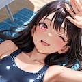 【本日の板野ちゃん】「旧スクール水着ってマニアックね・・・」 10枚目