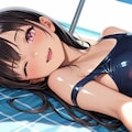 【本日の板野ちゃん】「旧スクール水着ってマニアックね・・・」 9枚目
