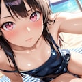 【本日の板野ちゃん】「旧スクール水着ってマニアックね・・・」 7枚目