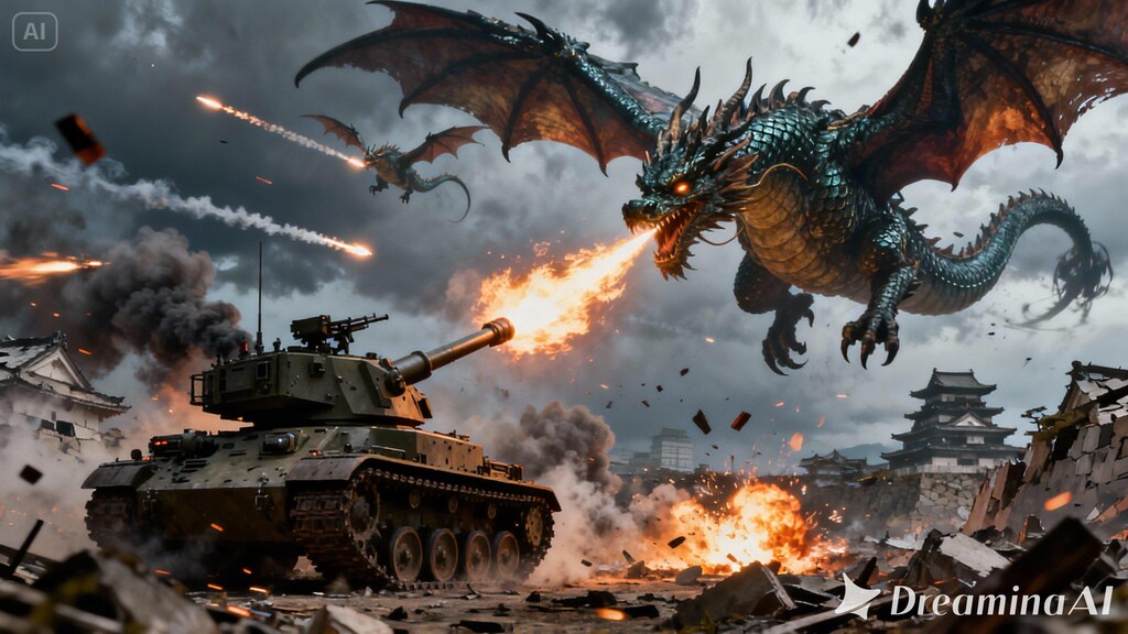 対空自走砲 vs ドラゴン