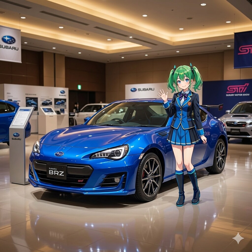 モーターショー（BRZ・2018年9月モデル） | の人気AIイラスト・グラビア