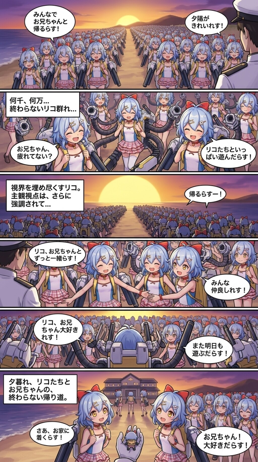 縦読みでウェブトゥーンを錬成してみたら…