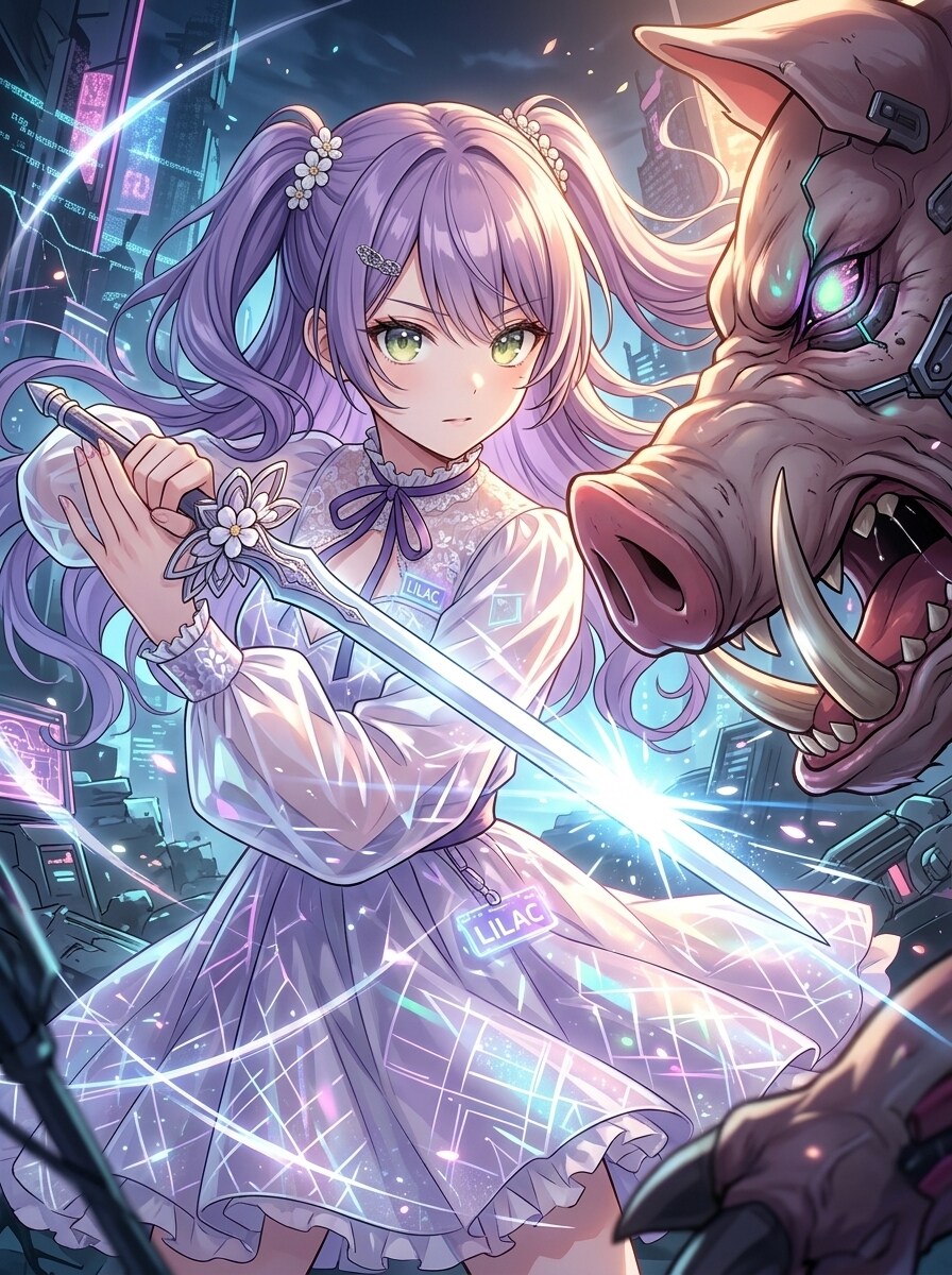 LILACちゃん | の人気AIイラスト・グラビア