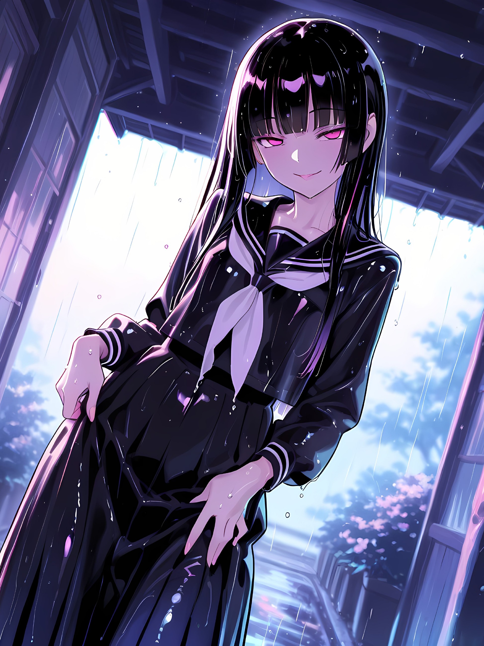 ヤンデレちゃんと花時雨 | の人気AIイラスト・グラビア