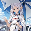 レースクイーンのフリーレン 3枚目