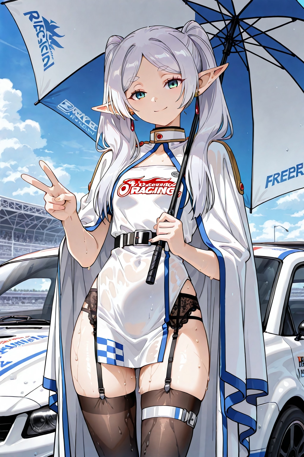 レースクイーンのフリーレン