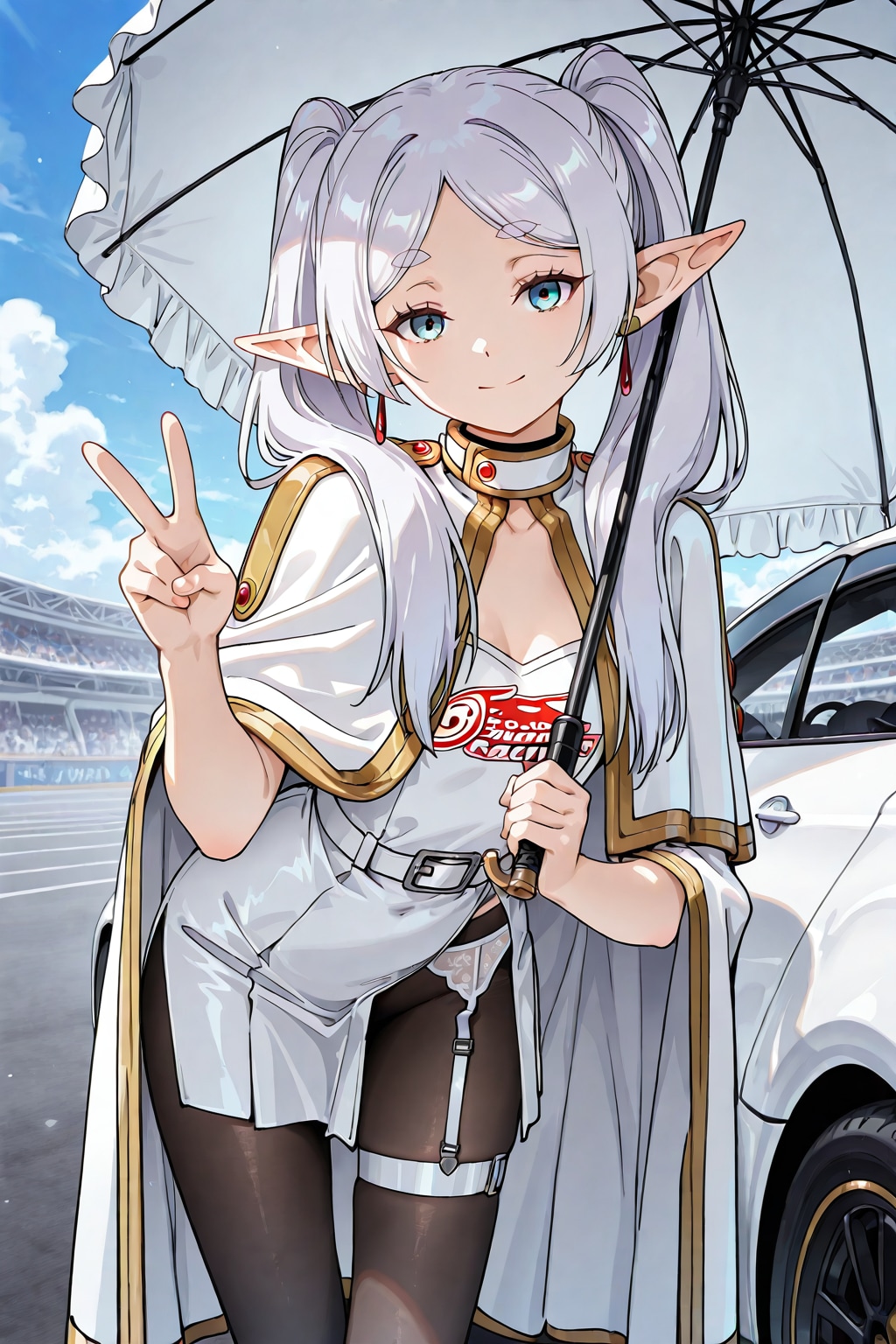 レースクイーンのフリーレン