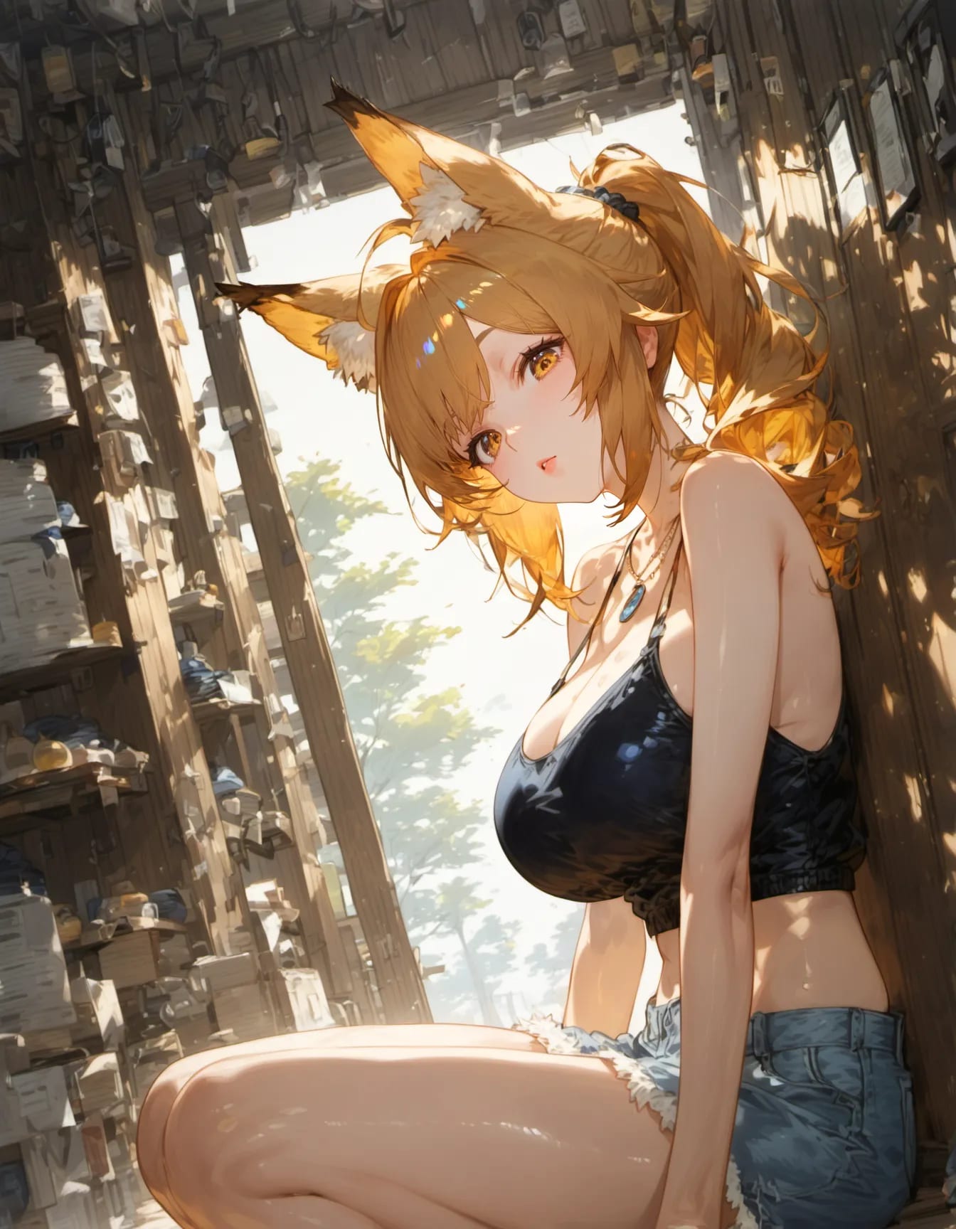 Amber Glance | の人気AIイラスト・グラビア