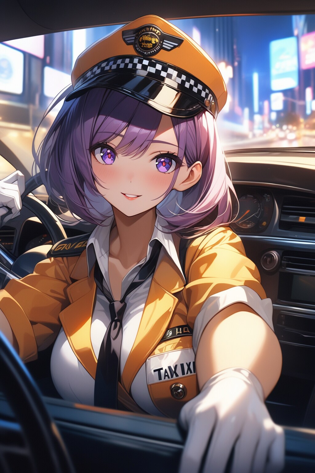 つきましたよ、お客さん♪