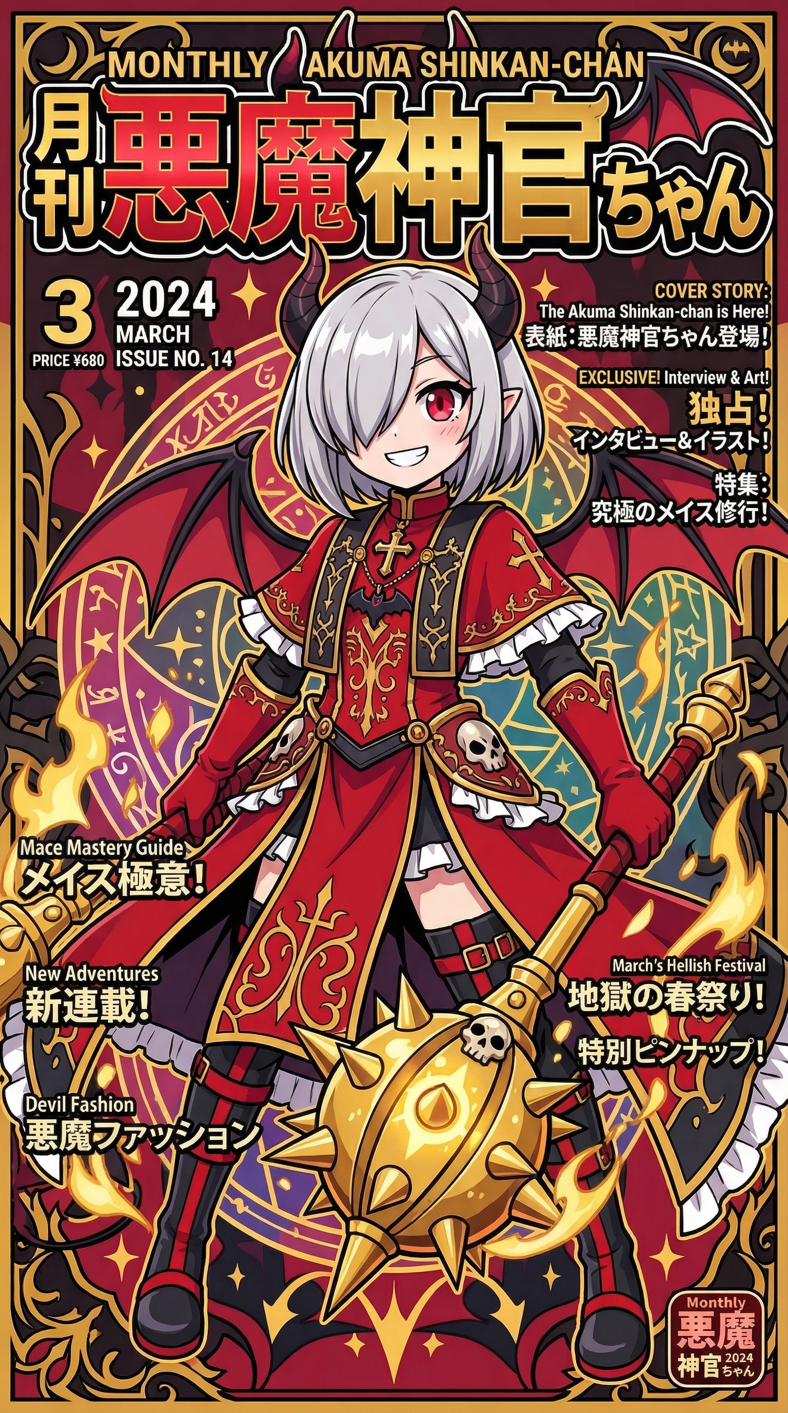 月刊悪魔神官ちゃん | の人気AIイラスト・グラビア