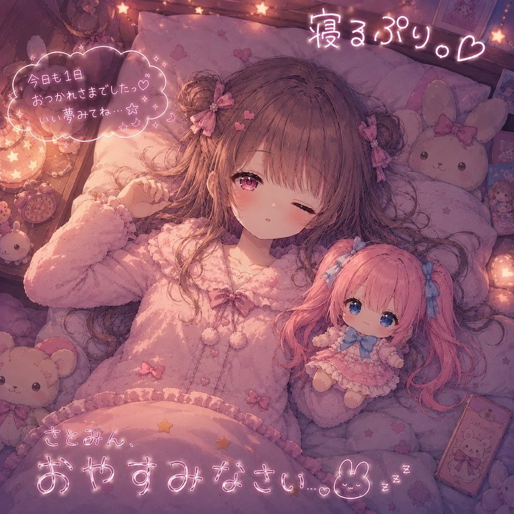 寝るぷりのさとみん #26