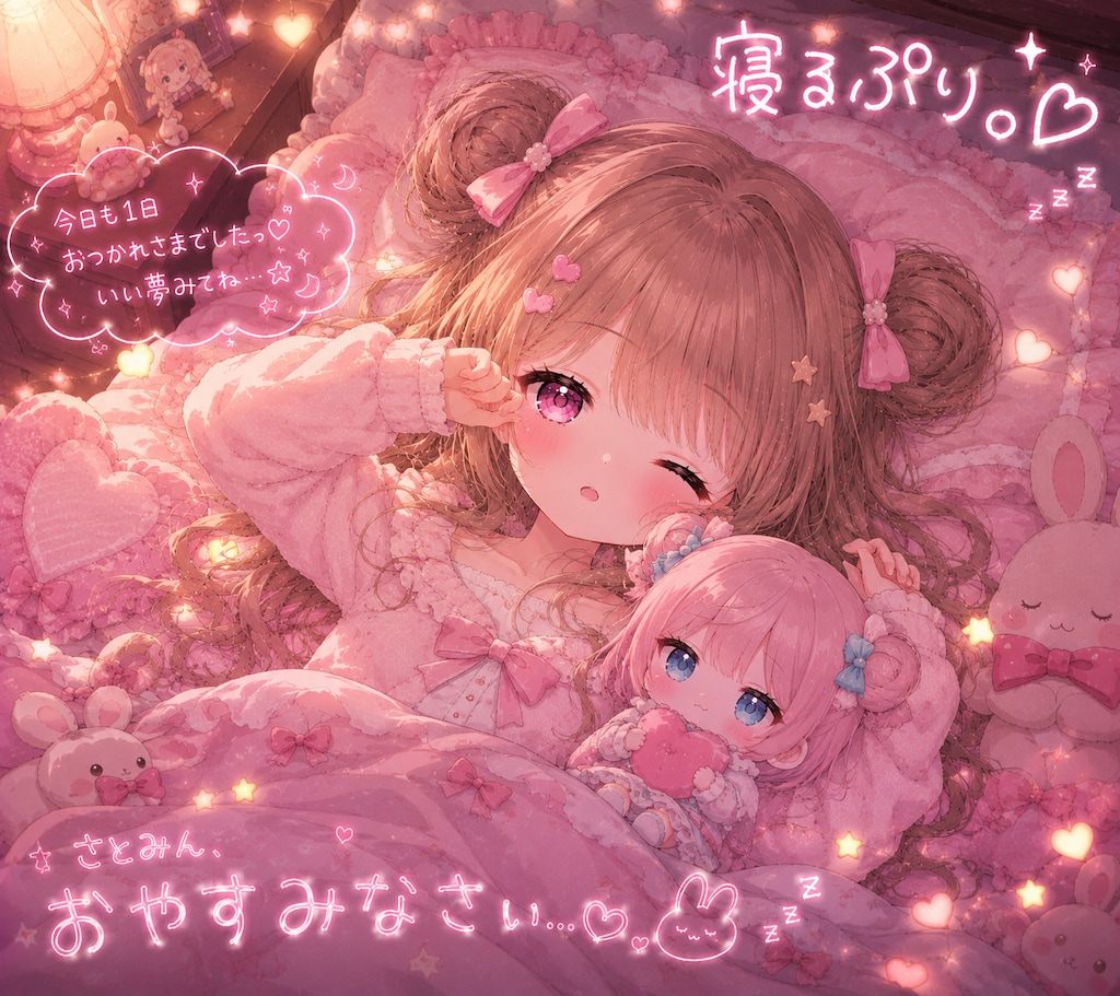 寝るぷりのさとみん #26