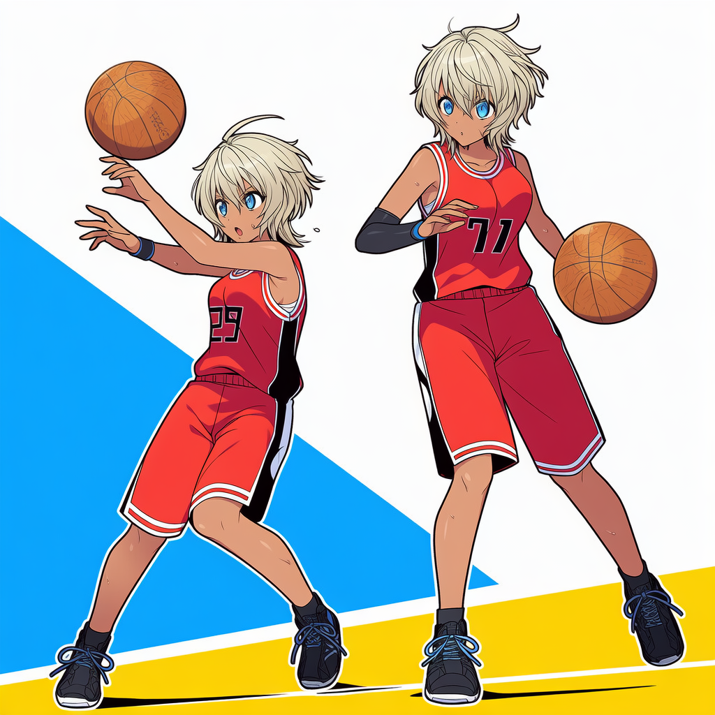 バスケ | の人気AIイラスト・グラビア