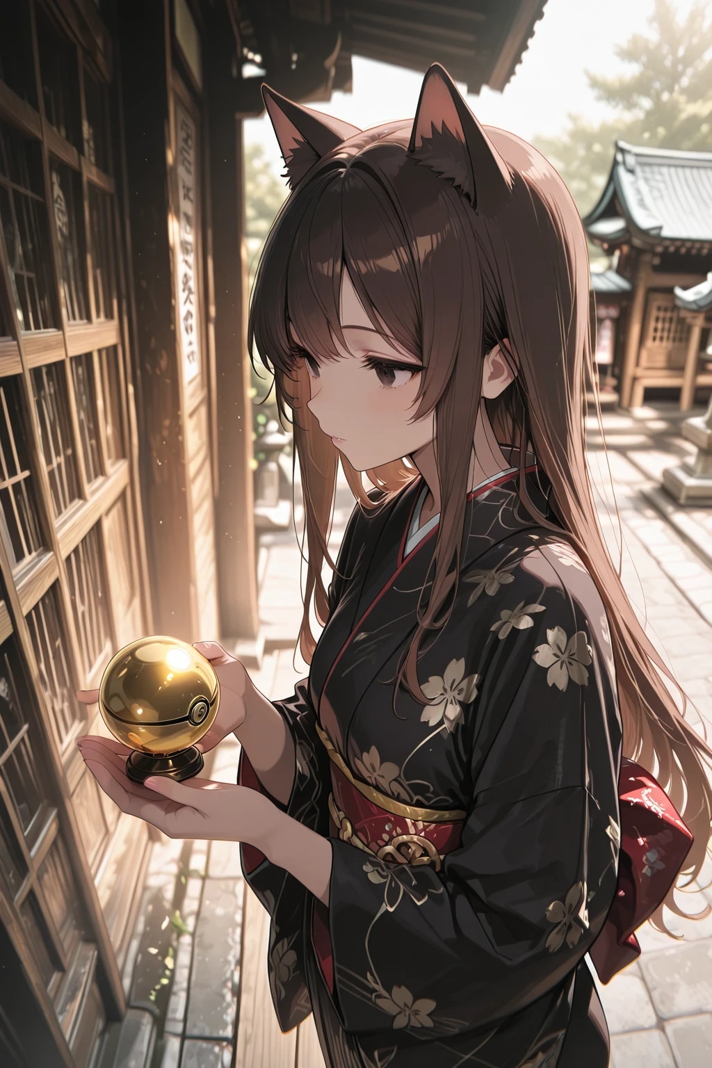 お昼のゴールデンボール