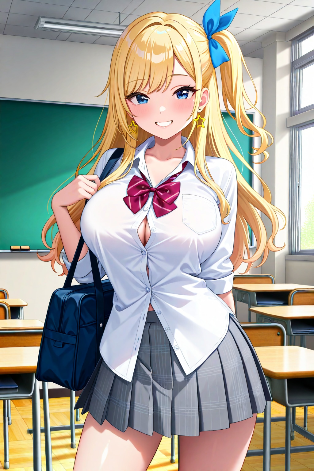 ナミちゃんの制服着崩し