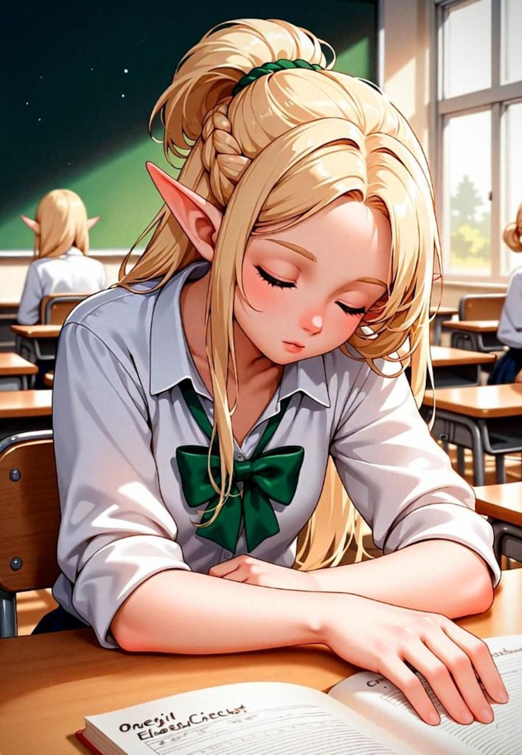 異世界･留学生エルフ達の夢　　　　　　　　　　　😴😪🤤