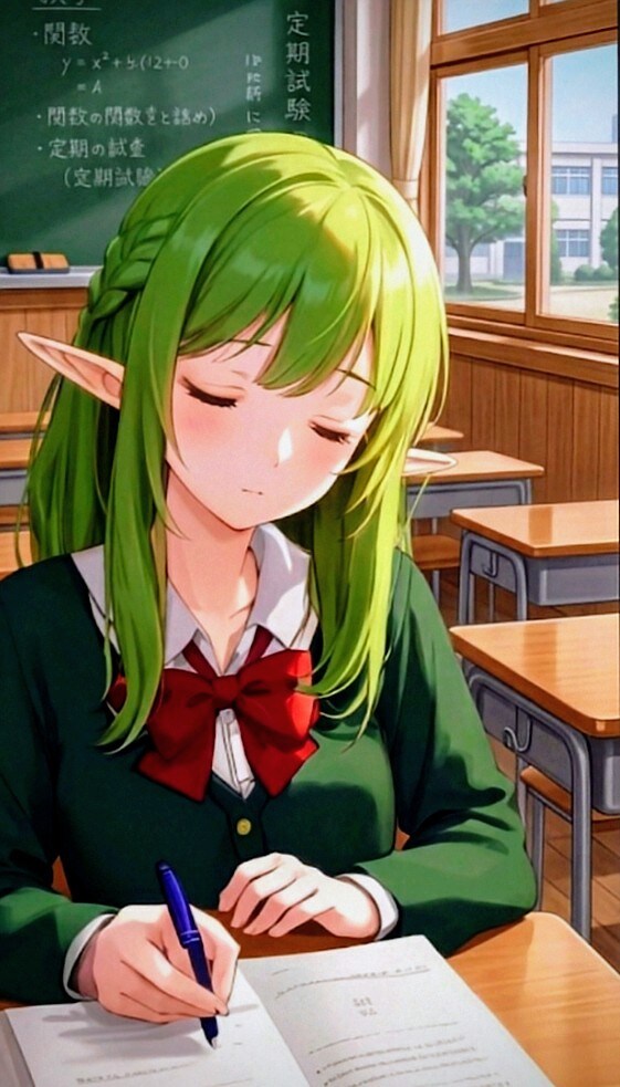 異世界･留学生エルフ達の夢　　　　　　　　　　　😴😪🤤 | の人気AIイラスト・グラビア