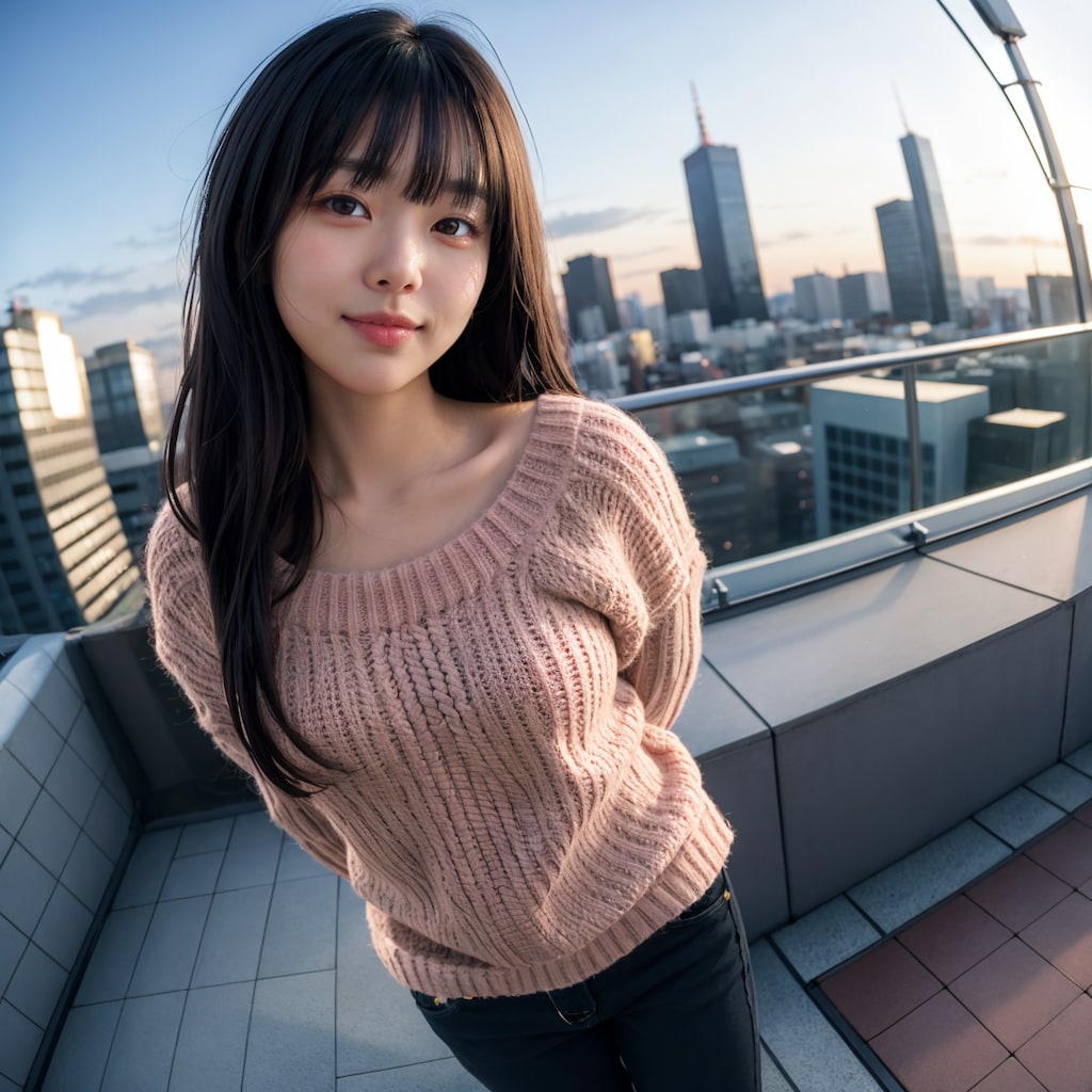 魚眼レンズ顔アップ 8/11