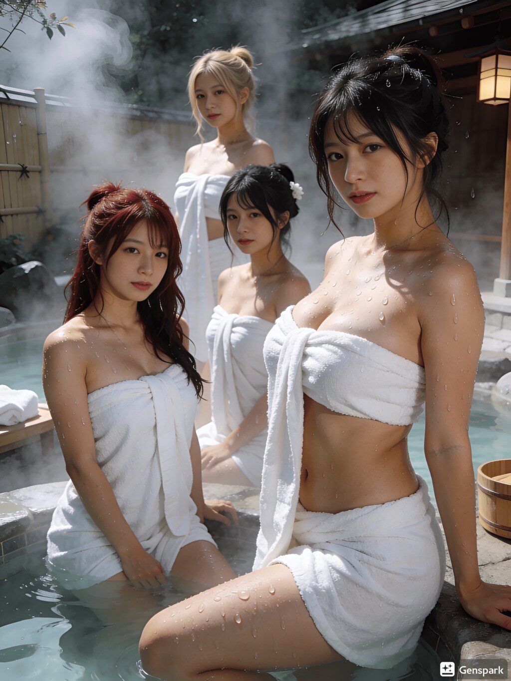 【露天風呂】グラビアアイドル(設定)