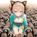 タヌキ 3枚目