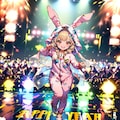 新年カウントダウンライブのウサミミ着ぐるみアイドルちゃん 4枚目