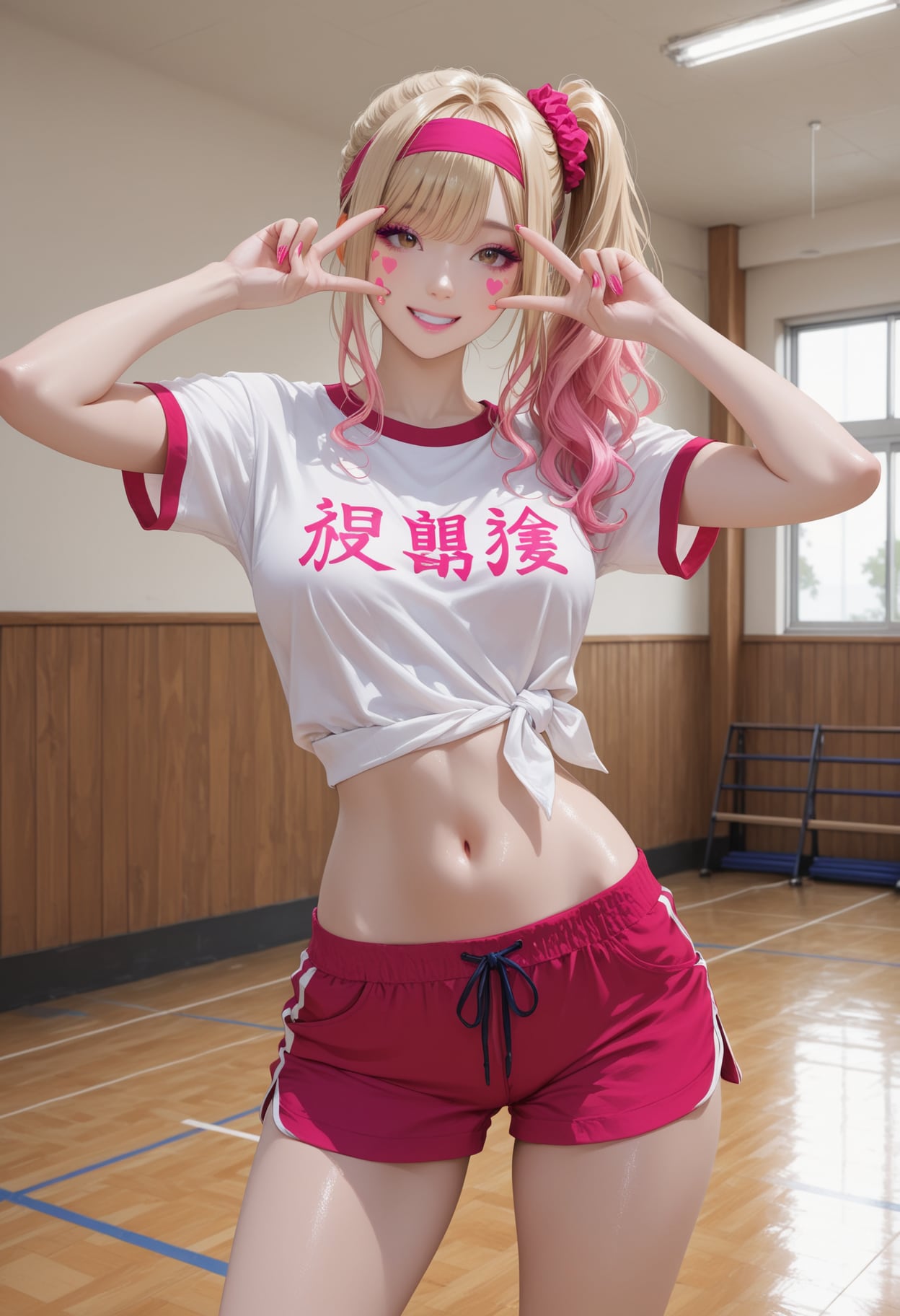 体育祭でのギャル