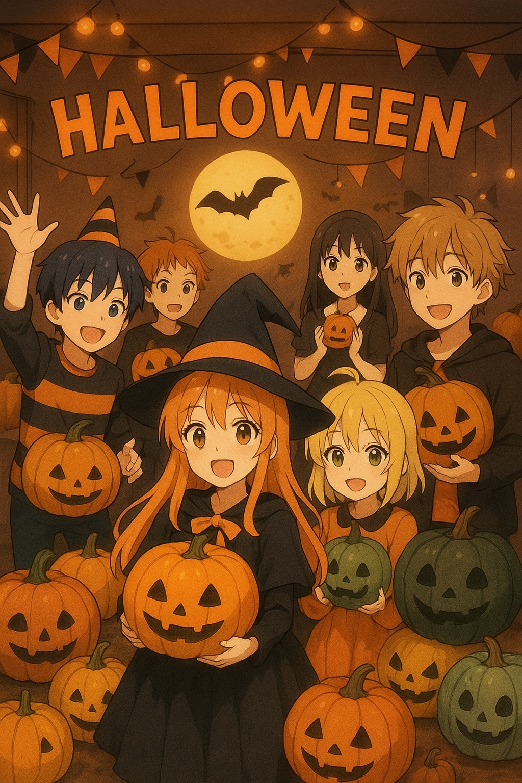 AIが思いつくかぎりのかぼちゃの品種を利用してハロウィンパーティを開催する！！