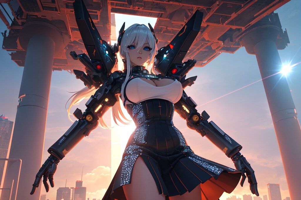 メガストラクチャーのある街３