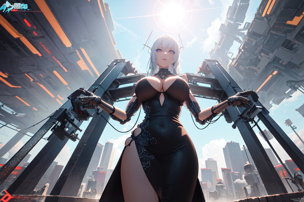 メガストラクチャーのある街３