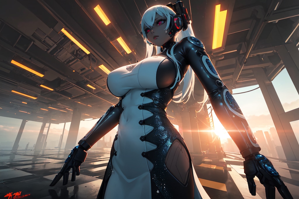 メガストラクチャーのある街３