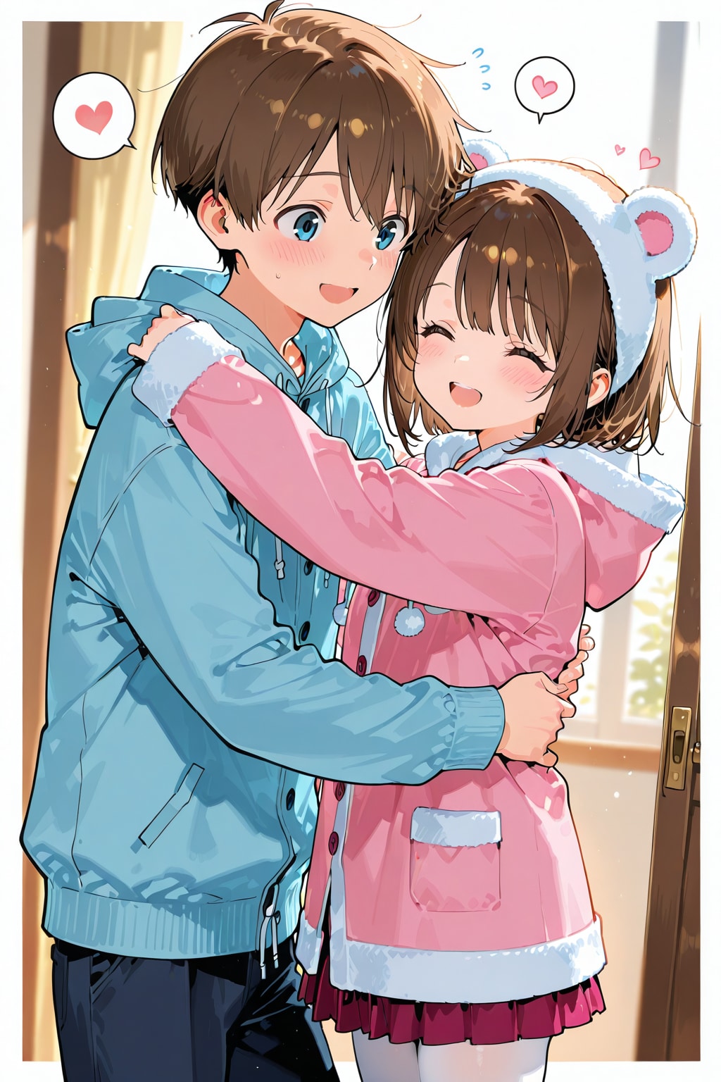 ぎゅーってして♪ | の人気AIイラスト・グラビア