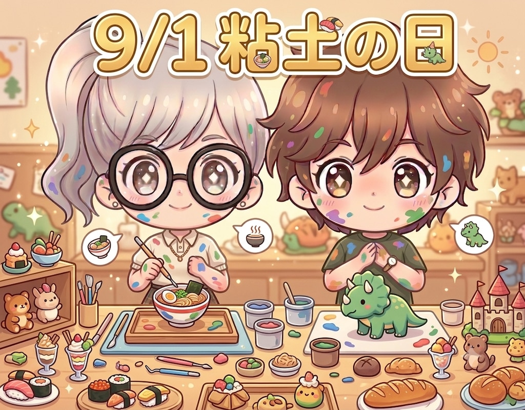 今日は「粘土の日」