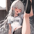 銀髪の子 4枚目