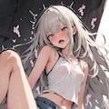 銀髪の子 3枚目