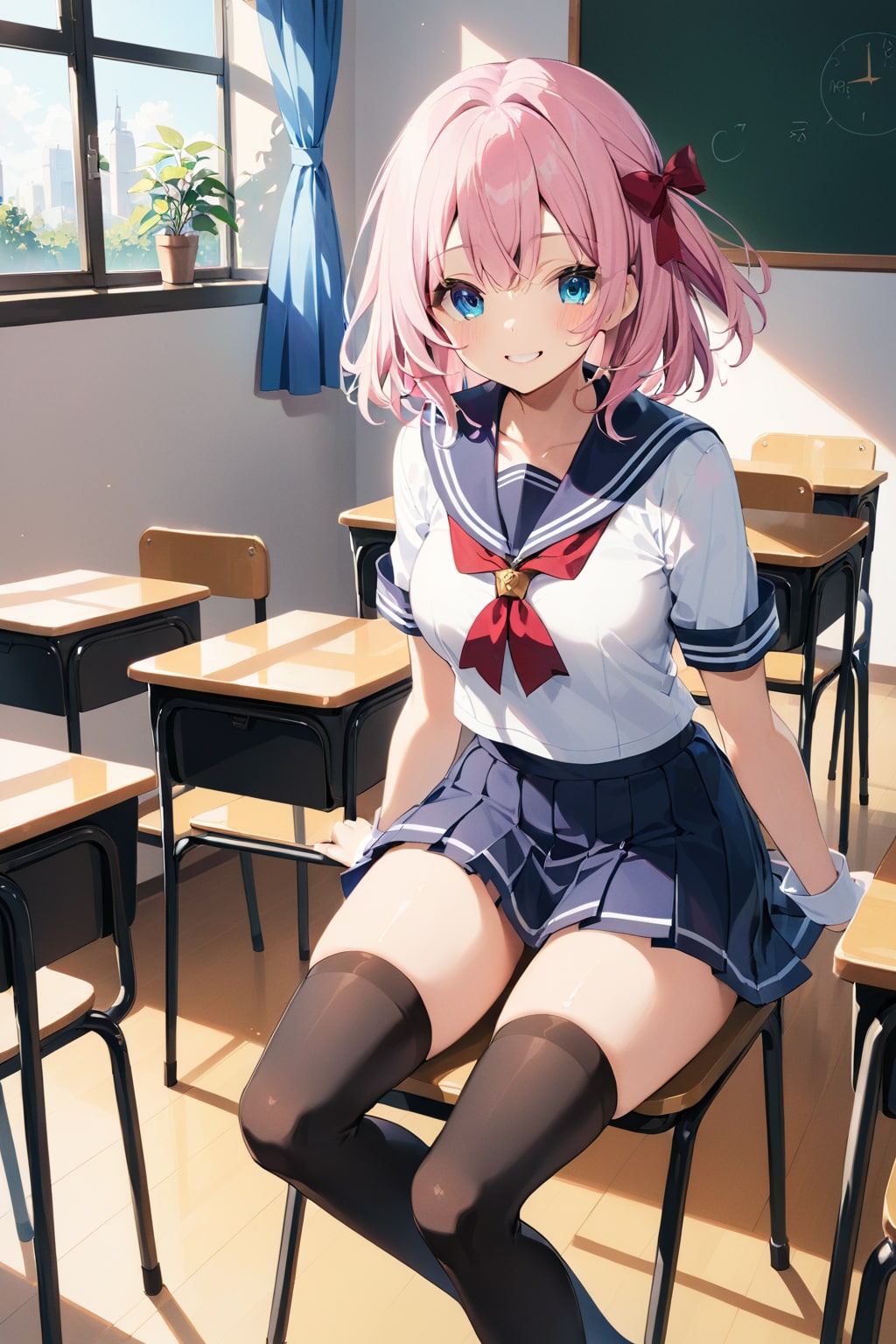 ニイハイセーラー服 | の人気AIイラスト・グラビア