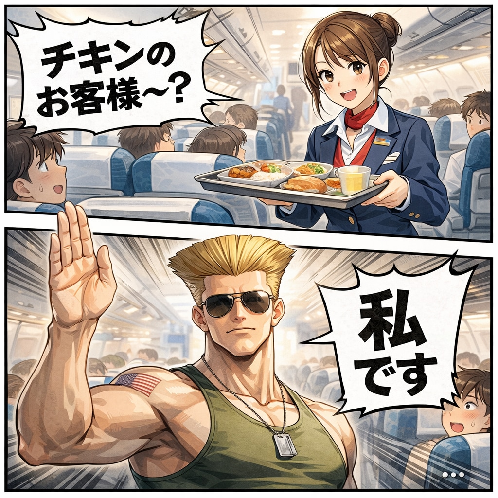 チキンのお客様？