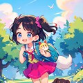 メルヘンな犬とうちの子♥（12枚） 12枚目