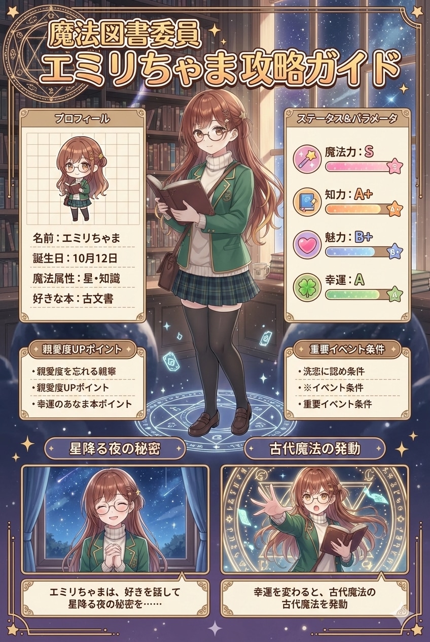 エミリちゃま攻略ガイド