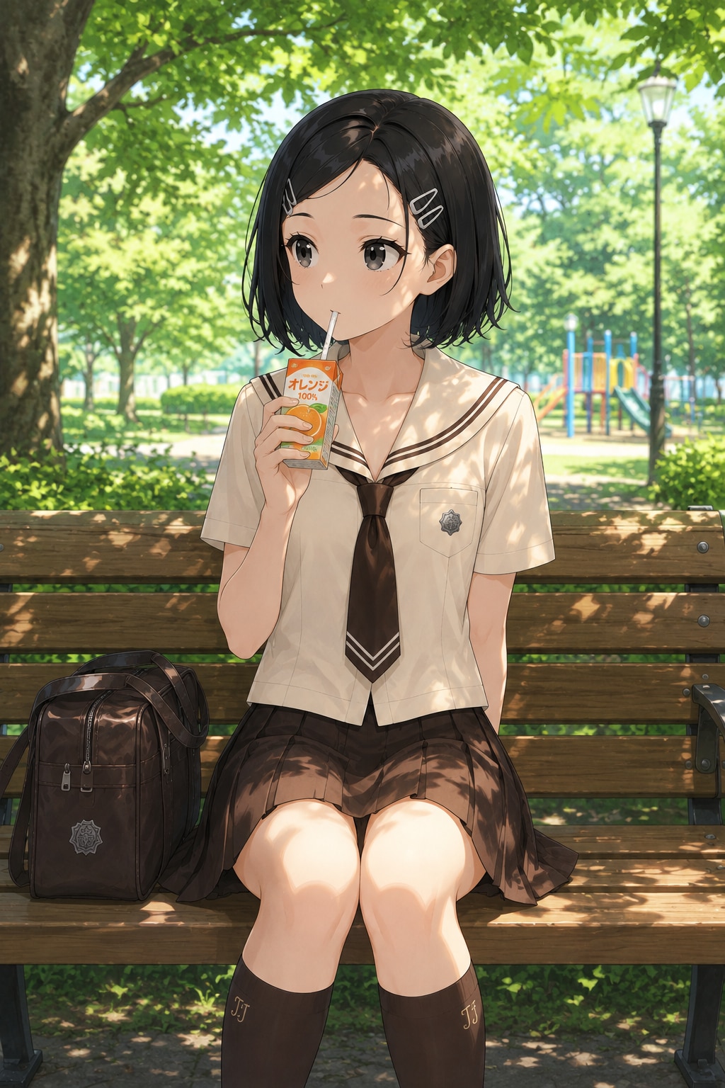 架空制服女子２８　真央ちゃん | の人気AIイラスト・グラビア