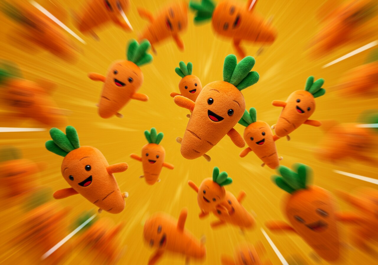 えらいこっちゃ人参群 | の人気AIイラスト・グラビア