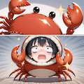 🦀「お困りですかに？」 2枚目