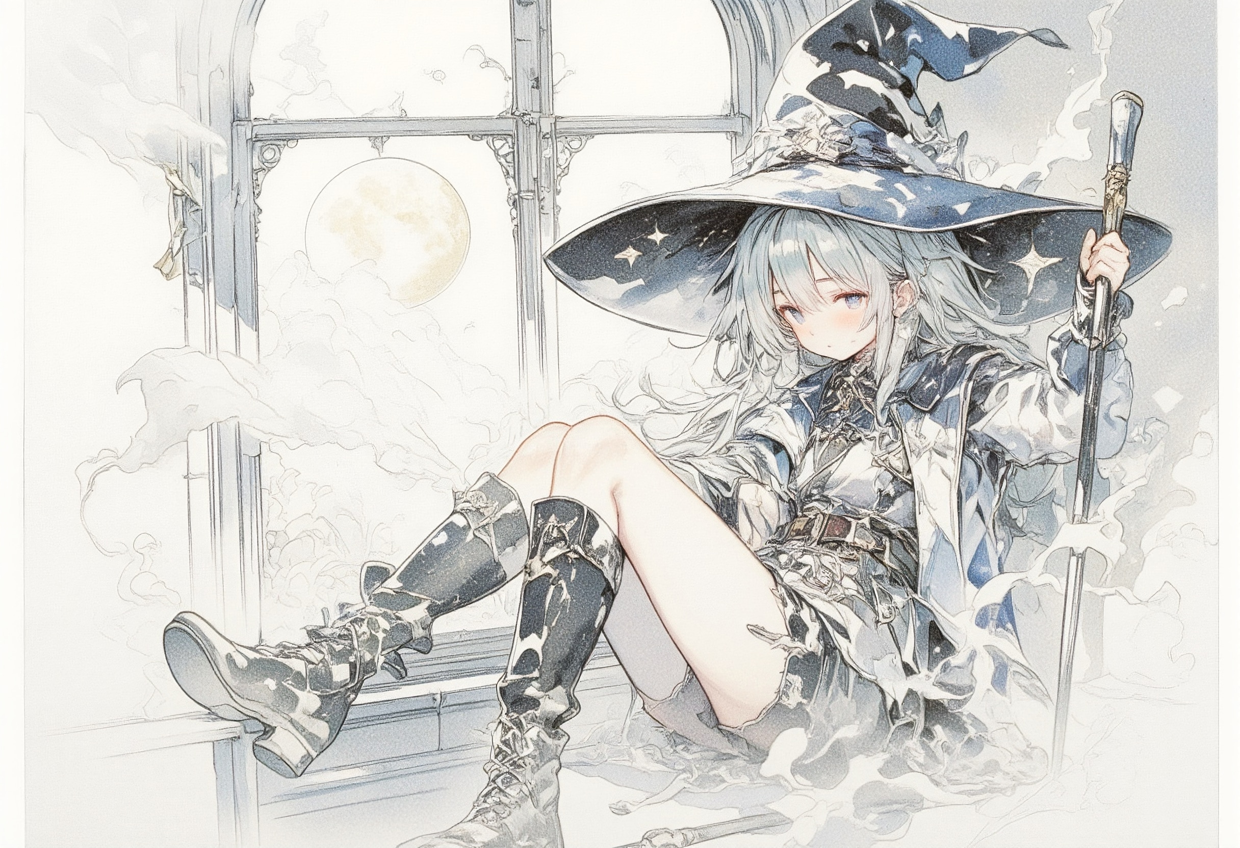 魔法使い | の人気AIイラスト・グラビア