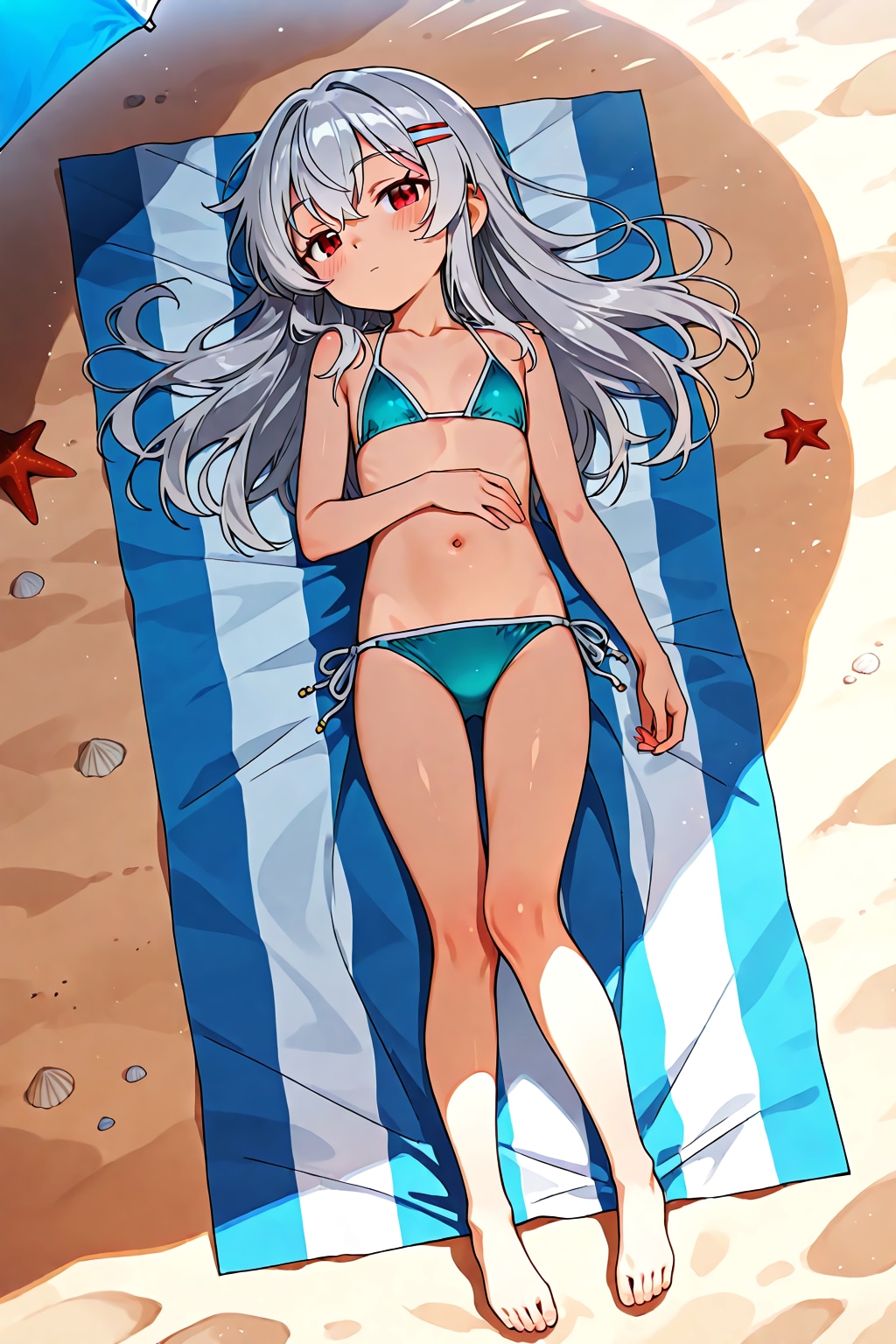 海辺の石