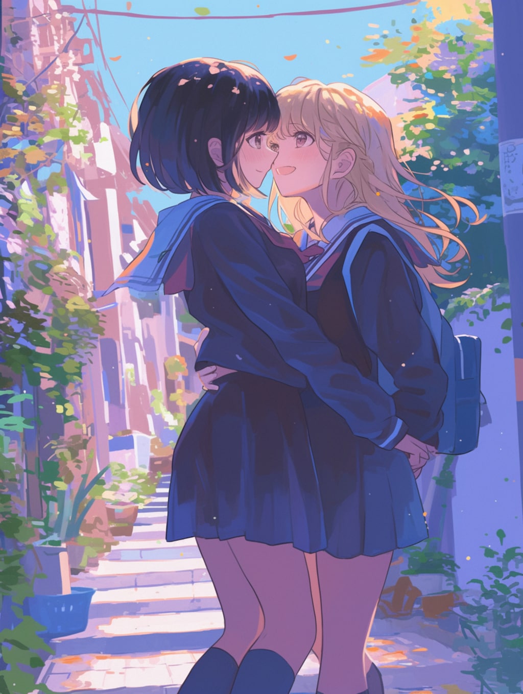 キスしたい二人のJK82