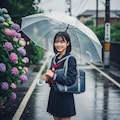 透明な傘と六月の彼女 2枚目